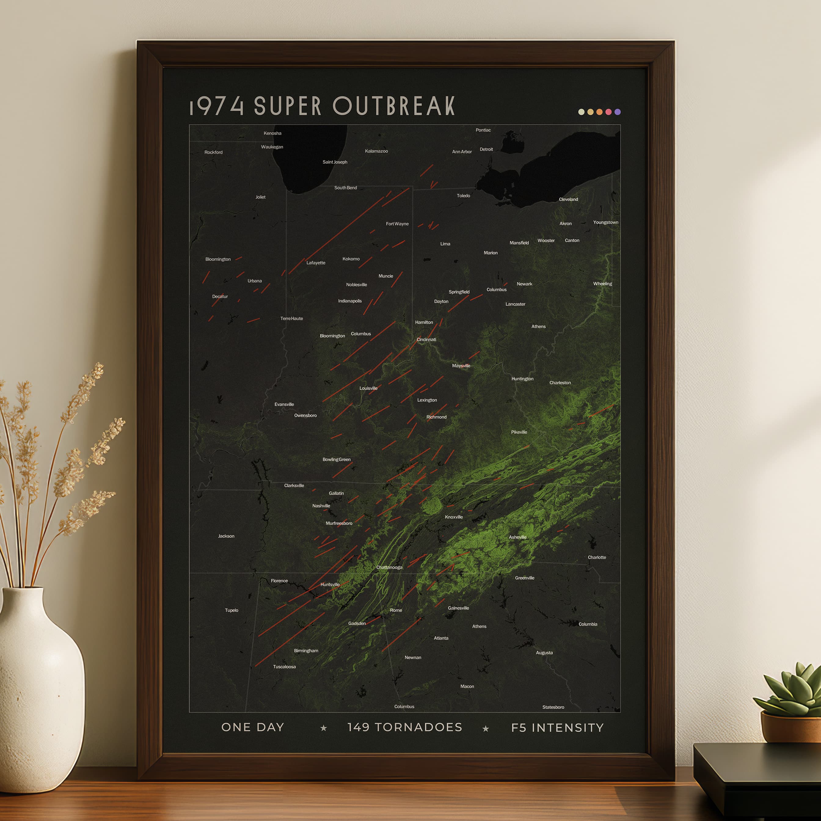 1974 Super Outbreak Print