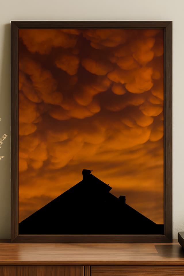 Mammatus Cloud Print