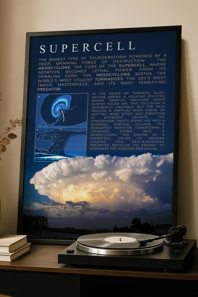 Supercell Storm Print