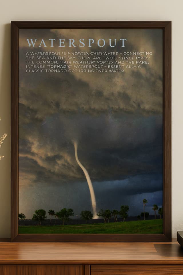 Waterspout Storm Print