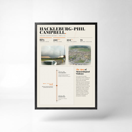 Hackleburg-Phil Campbell Tornado Print (2011)