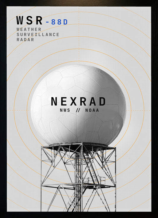 NEXRAD Weather Radar Print