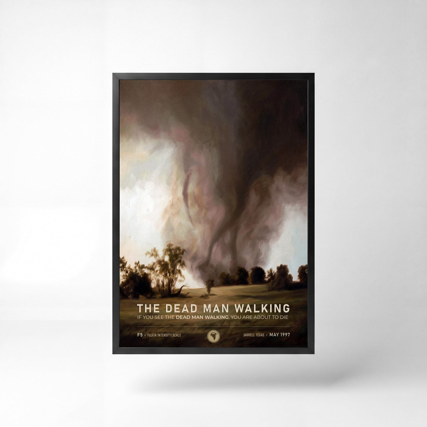 Jarrell "Dead Man Walking" Tornado Print (1997) — 24" x 36" Unframed Print Front
