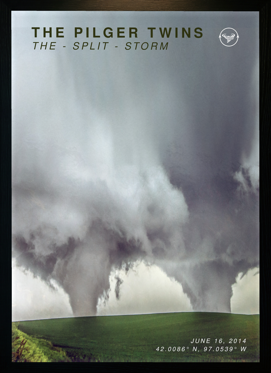Pilger Twin Tornadoes Print (2014)