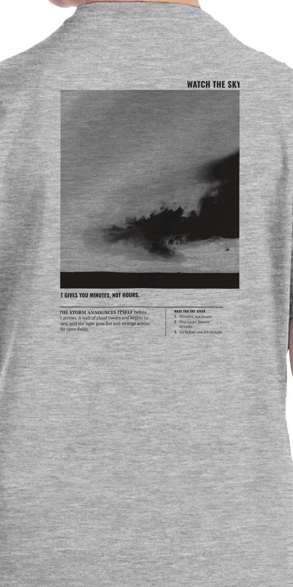 Kids Watch The Sky Tornado T-Shirt